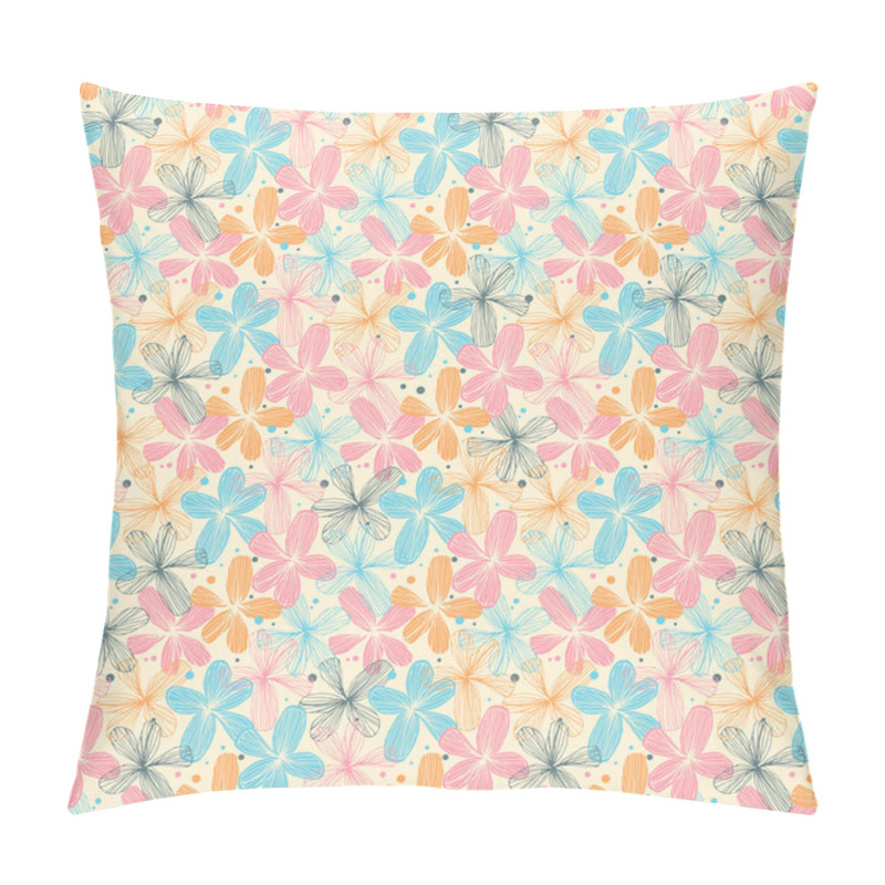 Personality  Floral Daisy Pattern Pillow Covers