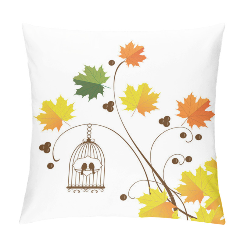 Personality  Fall Background Pillow Covers