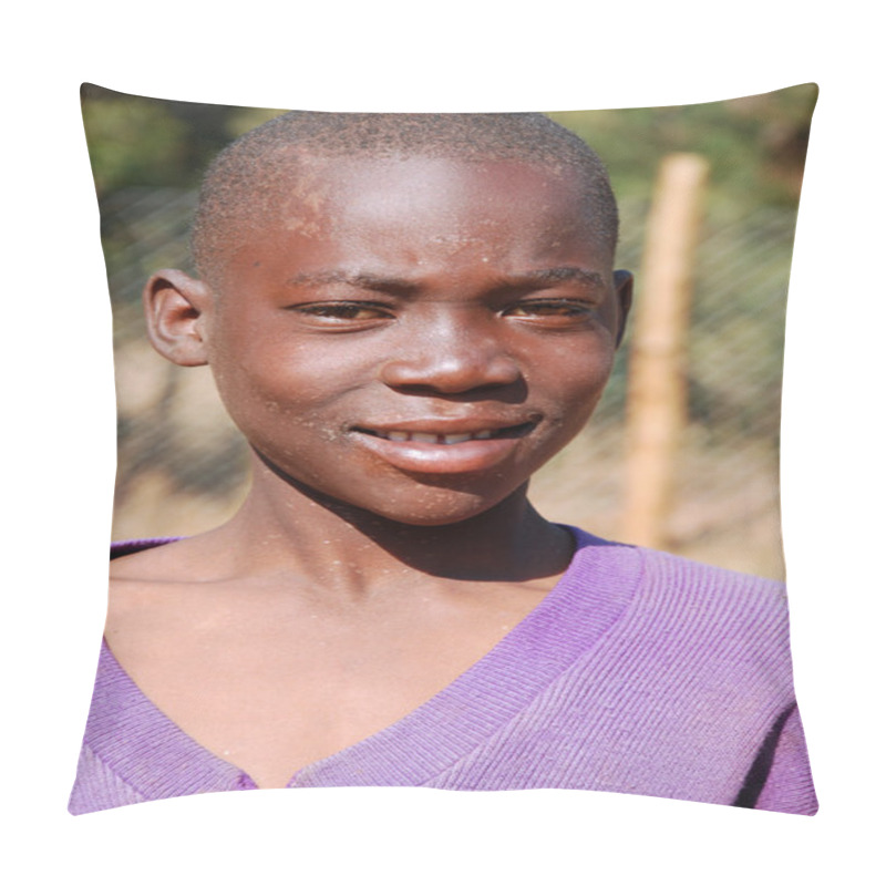 Personality  African Children Suffering From AIDS Followed By The Non-profit  Pillow Covers