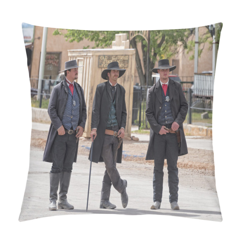 Personality  Gunfight At OK Coral Pillow Covers