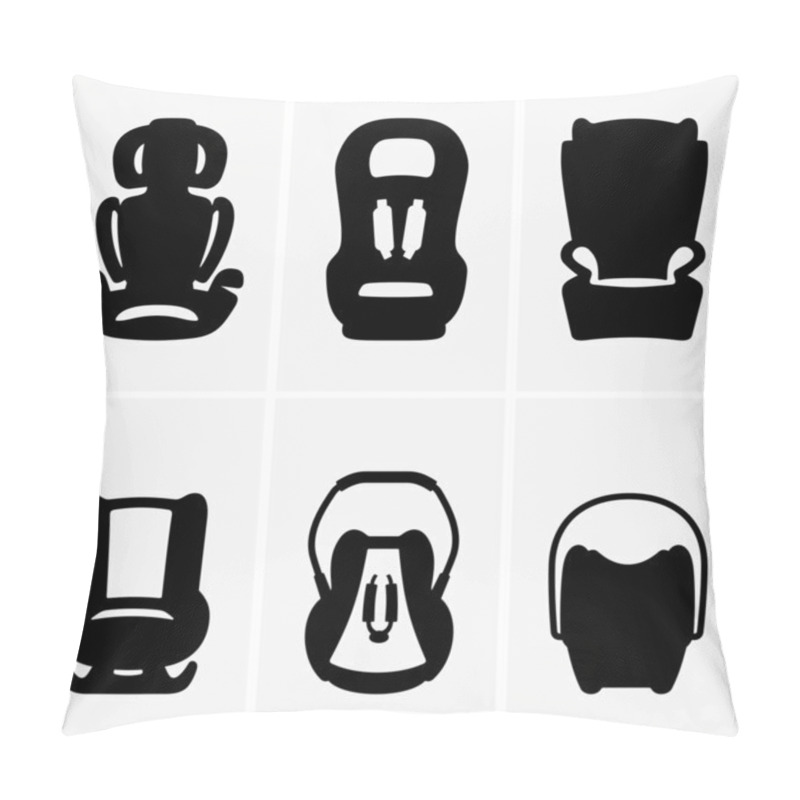 Personality  Baby Car Seats Pillow Covers