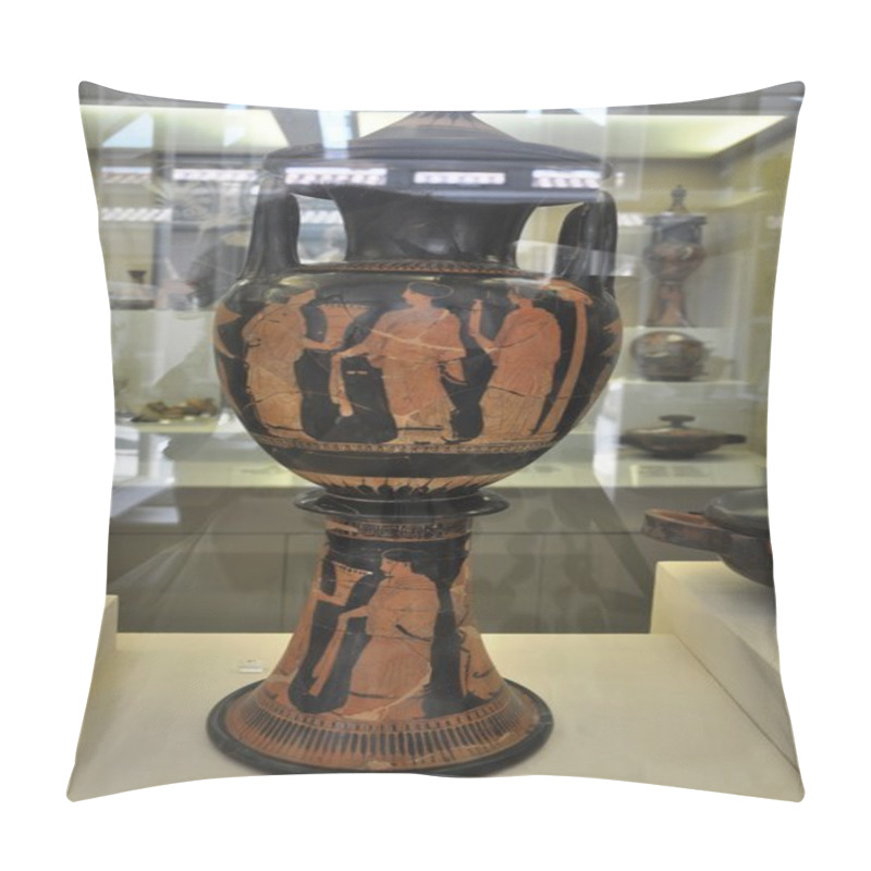 Personality  Kerameikos - Athens Greece - Potter Pillow Covers