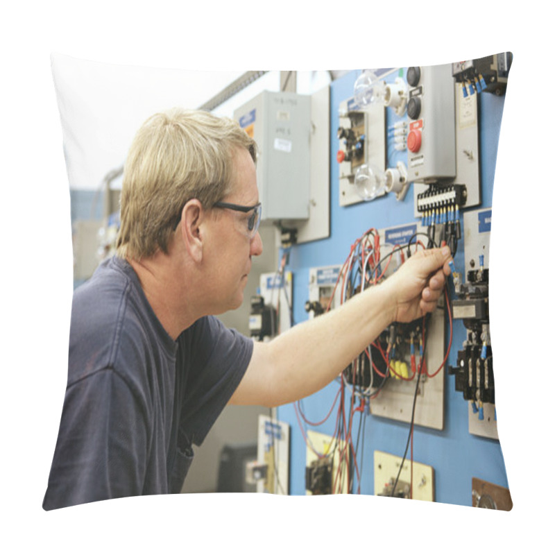 Personality  Demonstrating Motor Control Pillow Covers