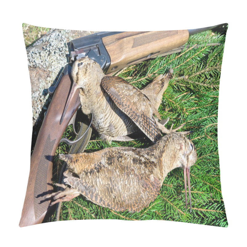 Personality   Hunting Trophies - Woodcocks Closeup Pillow Covers