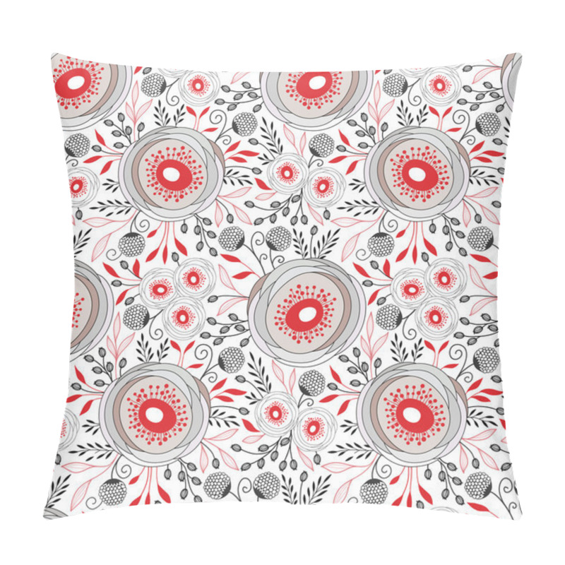 Personality  Seamless Floral Pattern Pillow Covers