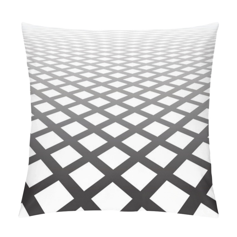 Personality  Abstract Geometric Background. Textured Checked Surface. Pillow Covers