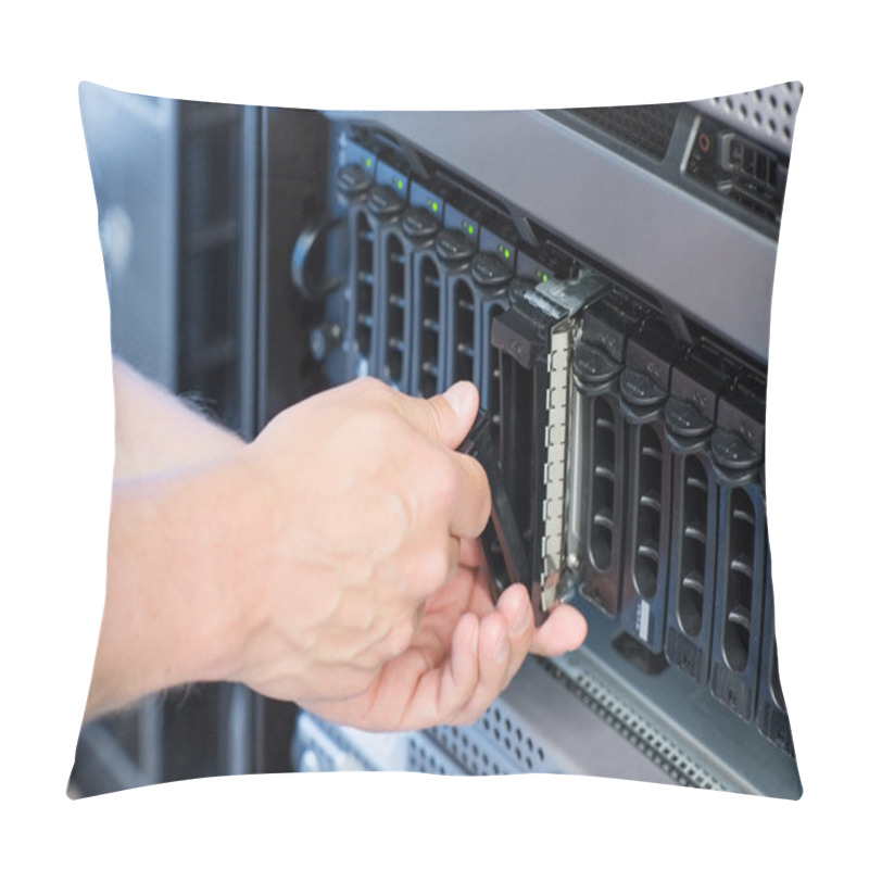 Personality  IT Technician Replace Harddrive Pillow Covers