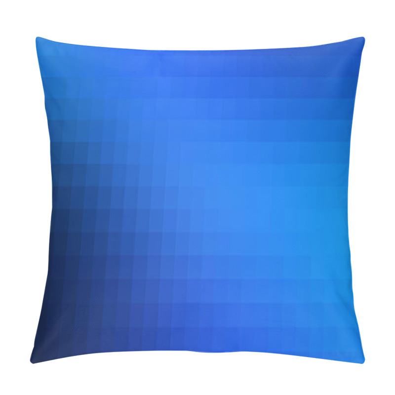 Personality  Blue Mosaic Abstract Texture Background , Pattern Backdrop Of Gradient Wallpaper Pillow Covers