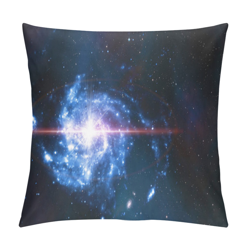 Personality  Space Cosmic Background Of Supernova Galaxy Explosion Pillow Covers