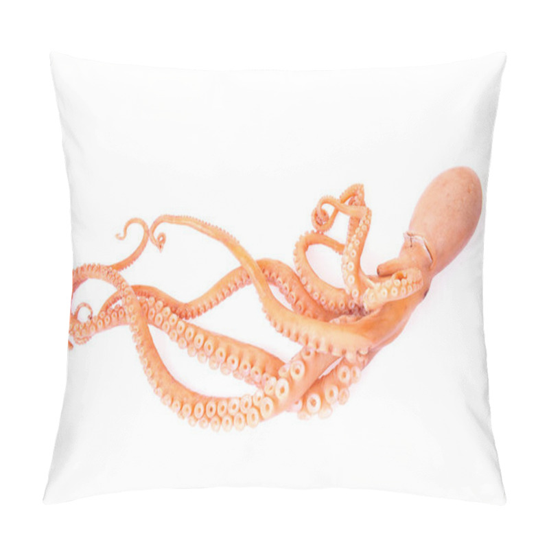 Personality  Octopus On A White Background Pillow Covers