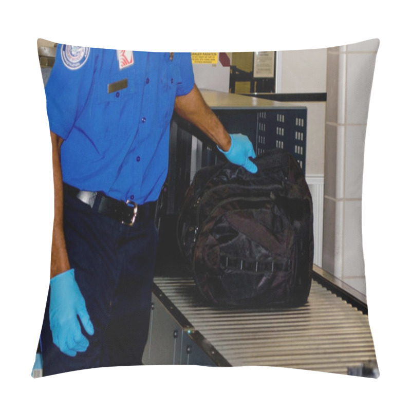 Personality  TSA Handling A Bag Pillow Covers