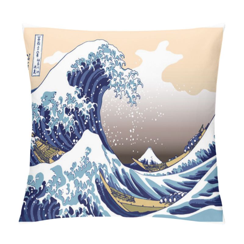 Personality  Hokusai The Great Wave Off Kanagawa Pillow Covers