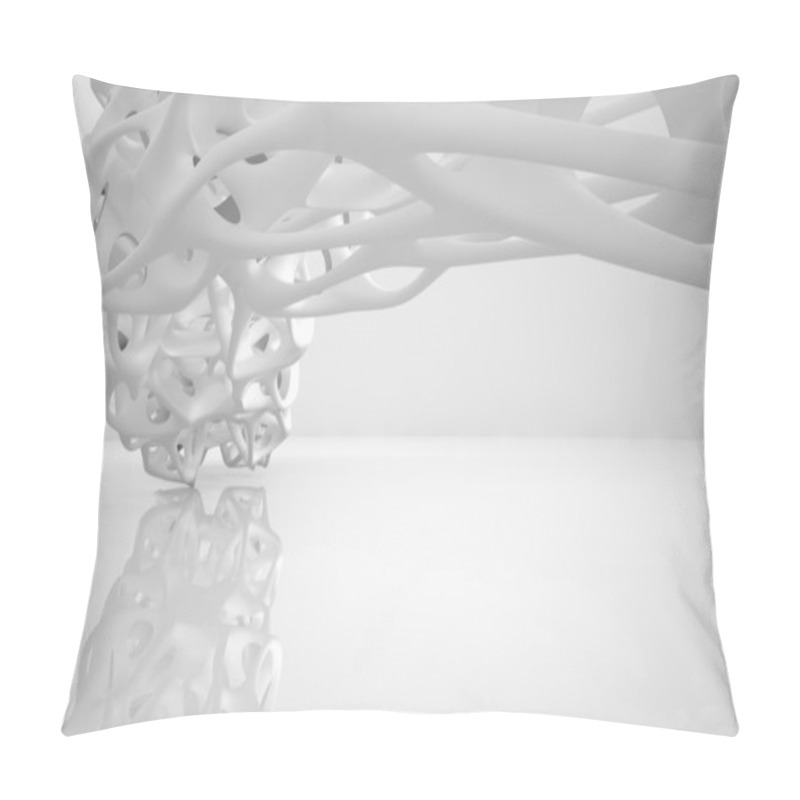 Personality  Abstract Architecture. Concept Of Organic Architecture. Pillow Covers