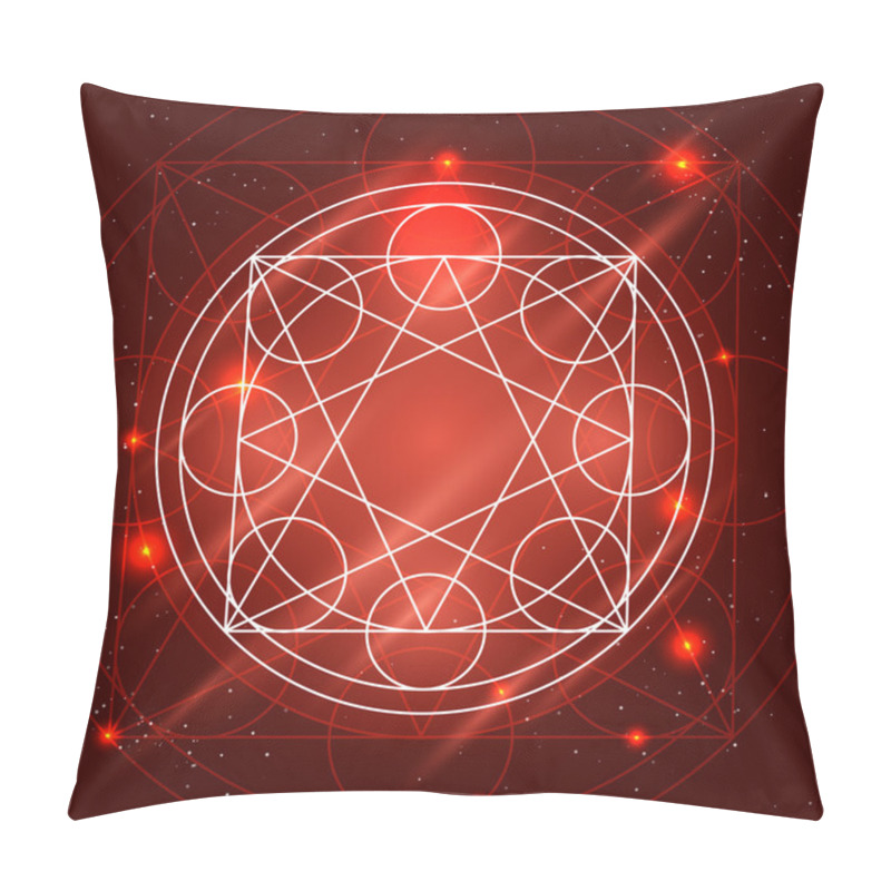 Personality  Vector Magic Geometry Sign Pillow Covers