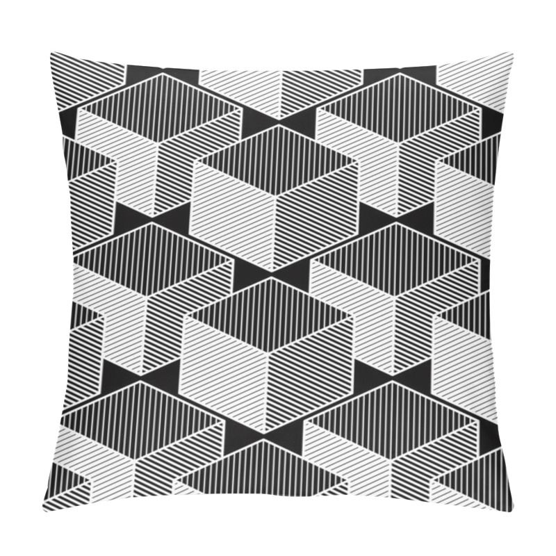 Personality  Contemporary Abstract Endless Background Pillow Covers