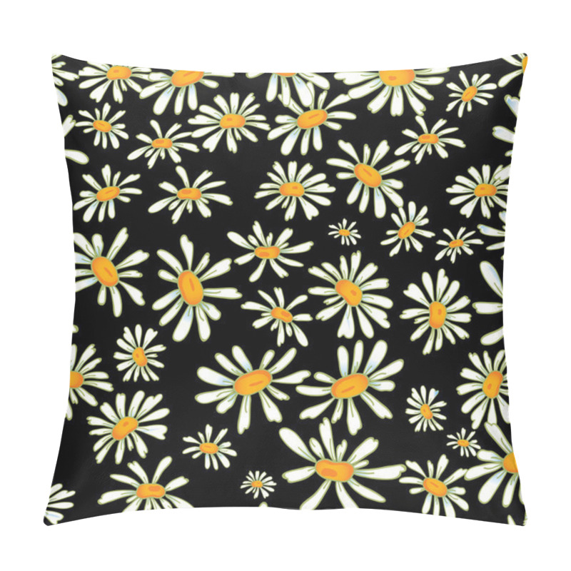 Personality  Camomile Seamless Pattern Pillow Covers