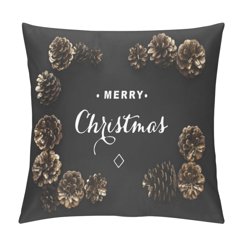 Personality  Frame Of Pine Cones  Pillow Covers