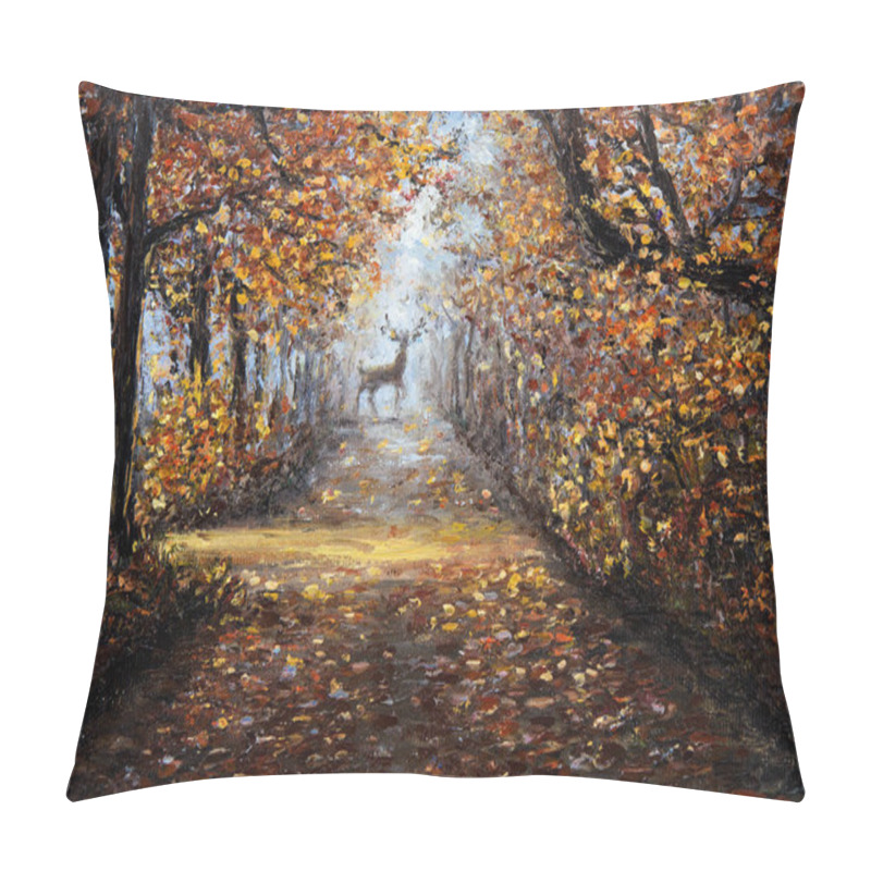 Personality  Deer In The Park Pillow Covers