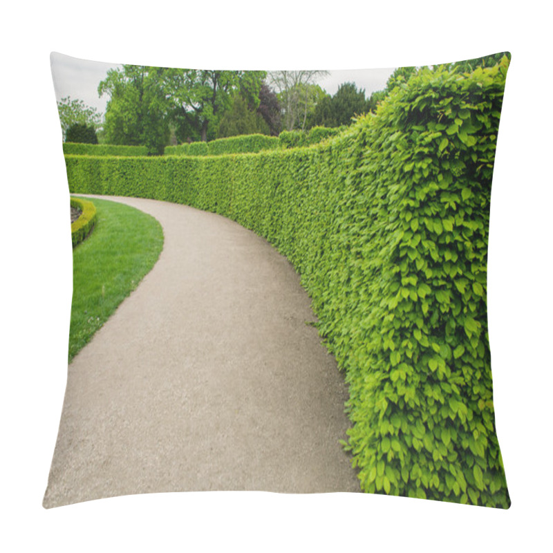 Personality  Green Bushes At Palace Garden In Vienna Pillow Covers