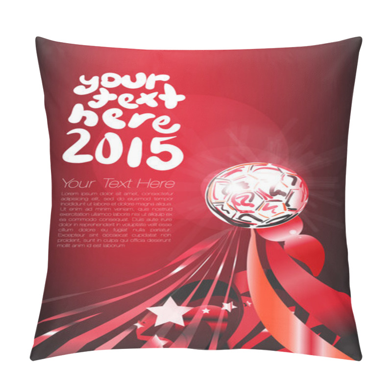 Personality  World Football Championship Pillow Covers