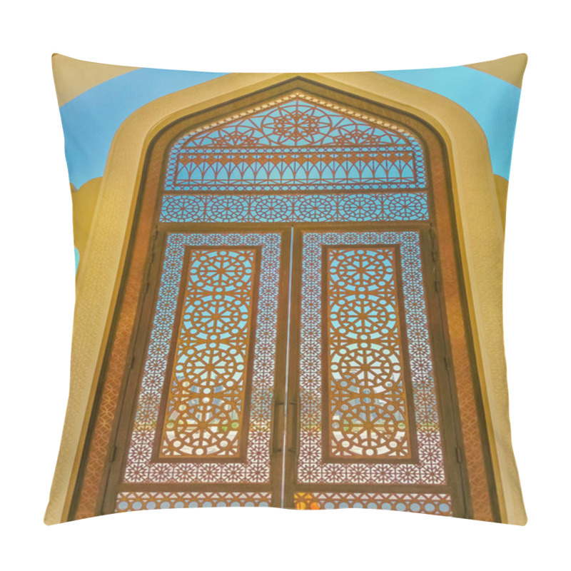 Personality  Door Of Entrance Grand Mosque Pillow Covers