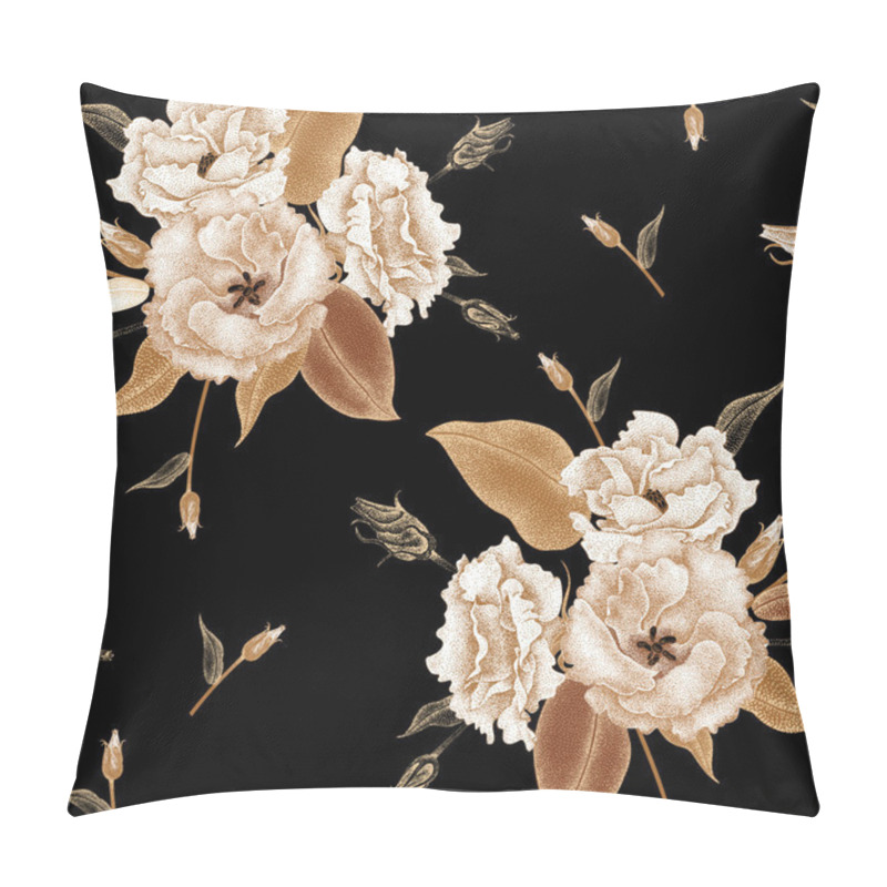 Personality  Seamless Floral Pattern. Pillow Covers