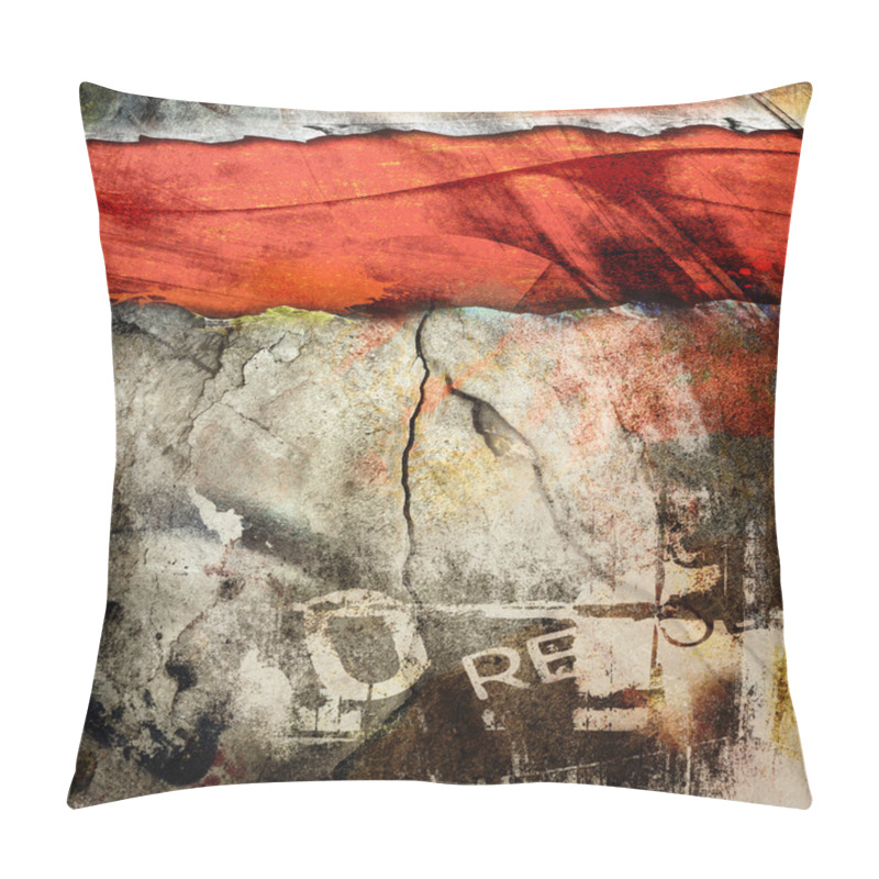 Personality  Cracked Wall Pillow Covers