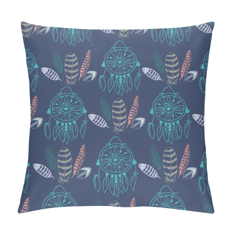 Personality  Native American Seamless Pattern Pillow Covers