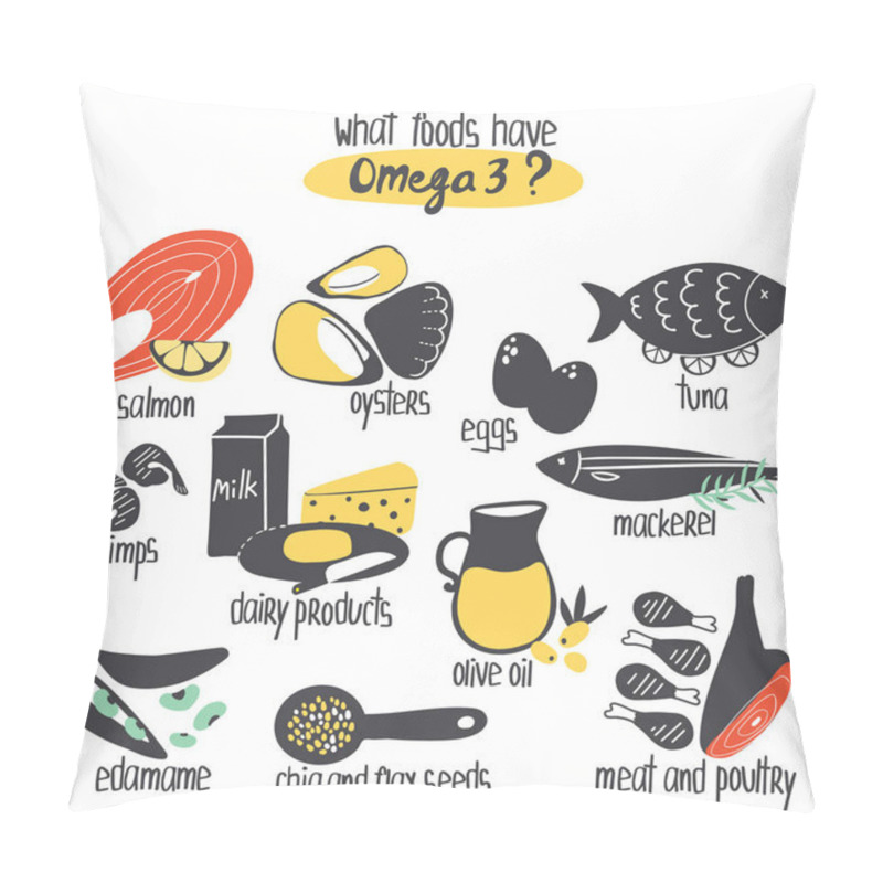 Personality  Omega3 Pillow Covers