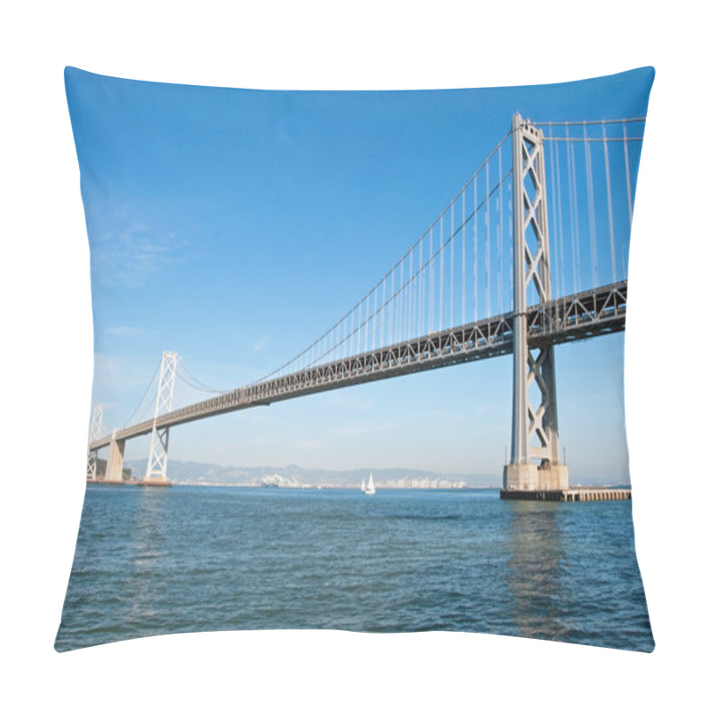 Personality  Suspension Oakland Bay Bridge In San Francisco To Yerba Buena Is Pillow Covers