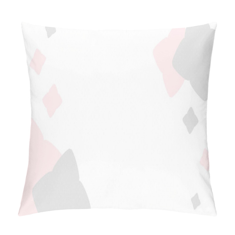 Personality  Background Illustration With Floral Motifs On A Thin Dotted Background. Pillow Covers