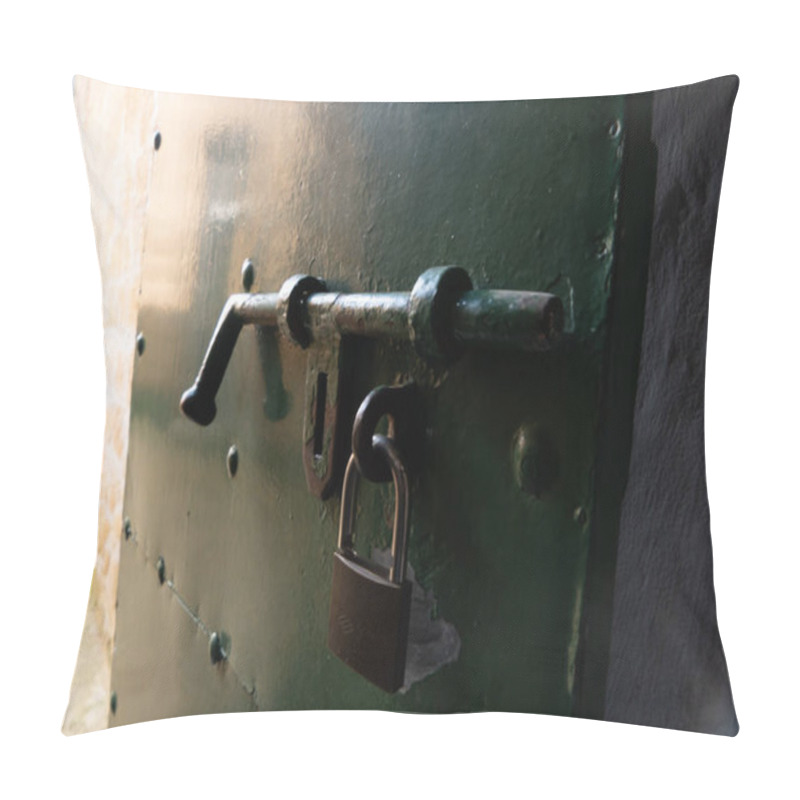 Personality  Prison Security Building. Boundary Security Wall. Prison For Arrest Criminals Or Terrorists. Private Area. Military Zone Concept. Pillow Covers