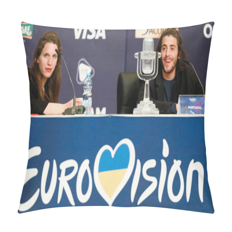 Personality   Salvador Sobral From Portugal Eurovision 2017 Pillow Covers