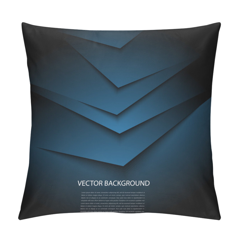 Personality  Abstract Background With Shadows Pillow Covers