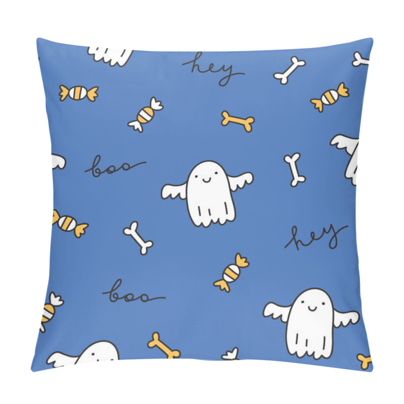 Personality  Halloween Seamless Pattern Pillow Covers