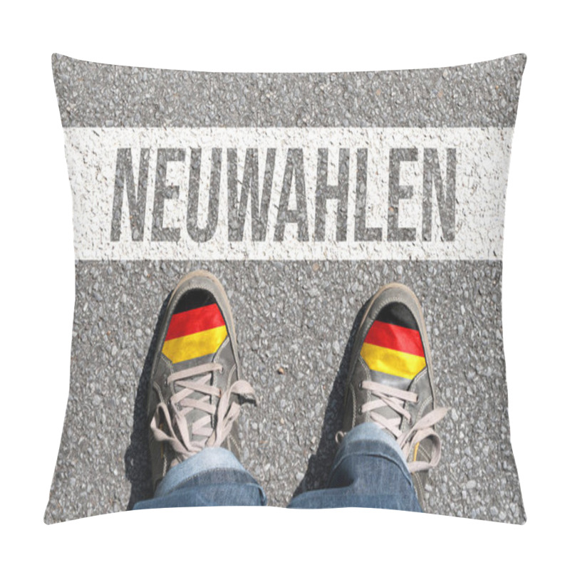 Personality  Germany Faces New Elections Pillow Covers