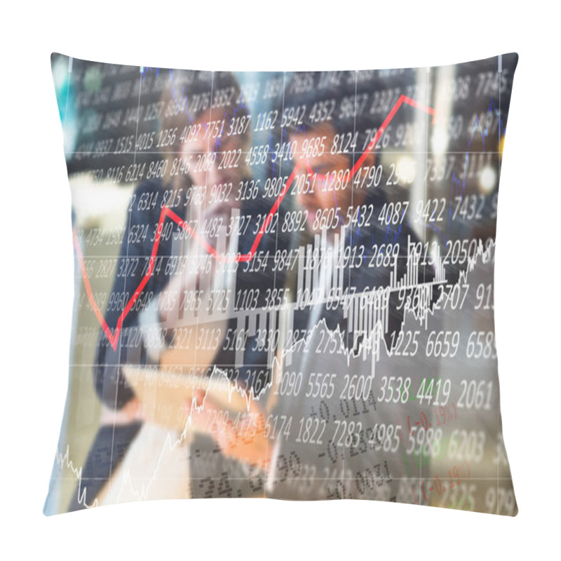 Personality  Businessman Discussing With Colleagu Pillow Covers