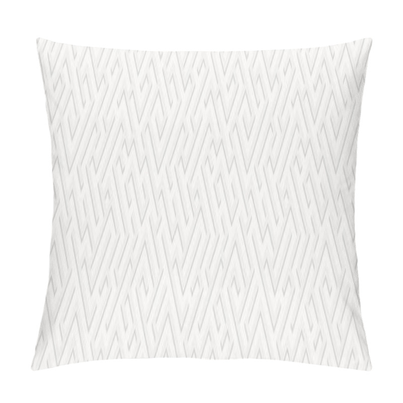 Personality  Geometric Illustration With Maze. Labyrinth. Pillow Covers