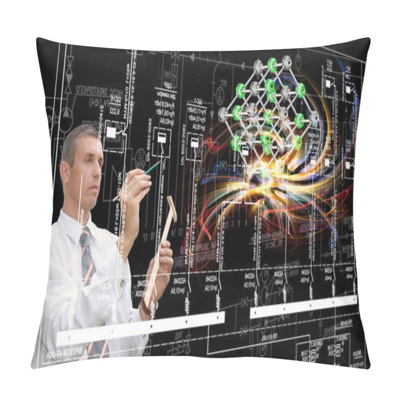 Personality  Scientific Innovative Research.Engineering Designing Pillow Covers