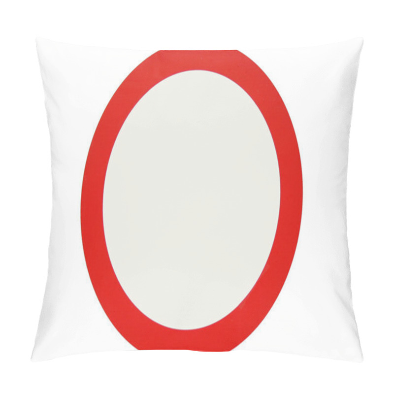 Personality  Red Circle Sign Pillow Covers