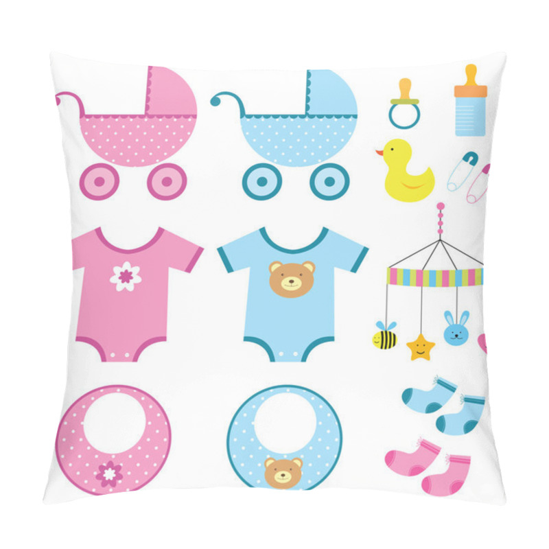 Personality  Baby Elements Set Pillow Covers