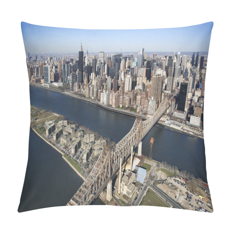 Personality  Queensboro Bridge, NYC. Pillow Covers