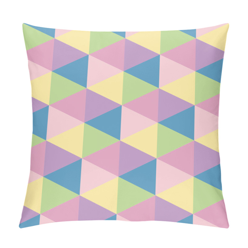 Personality  Seamless Triangle Pattern, Background, Texture Pillow Covers