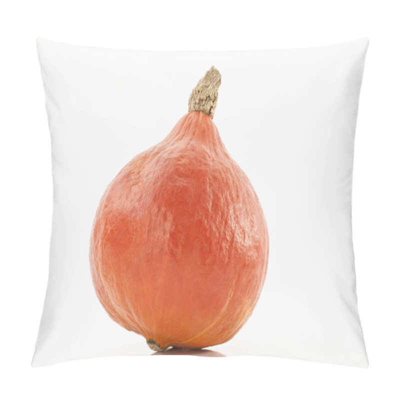 Personality  Hokaido Pumpkin On White Background Pillow Covers