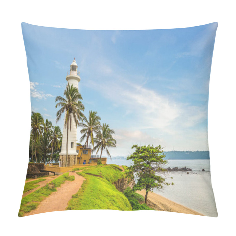 Personality  Galle Lighthouse And Coast In Galle, Sri Lanka Pillow Covers