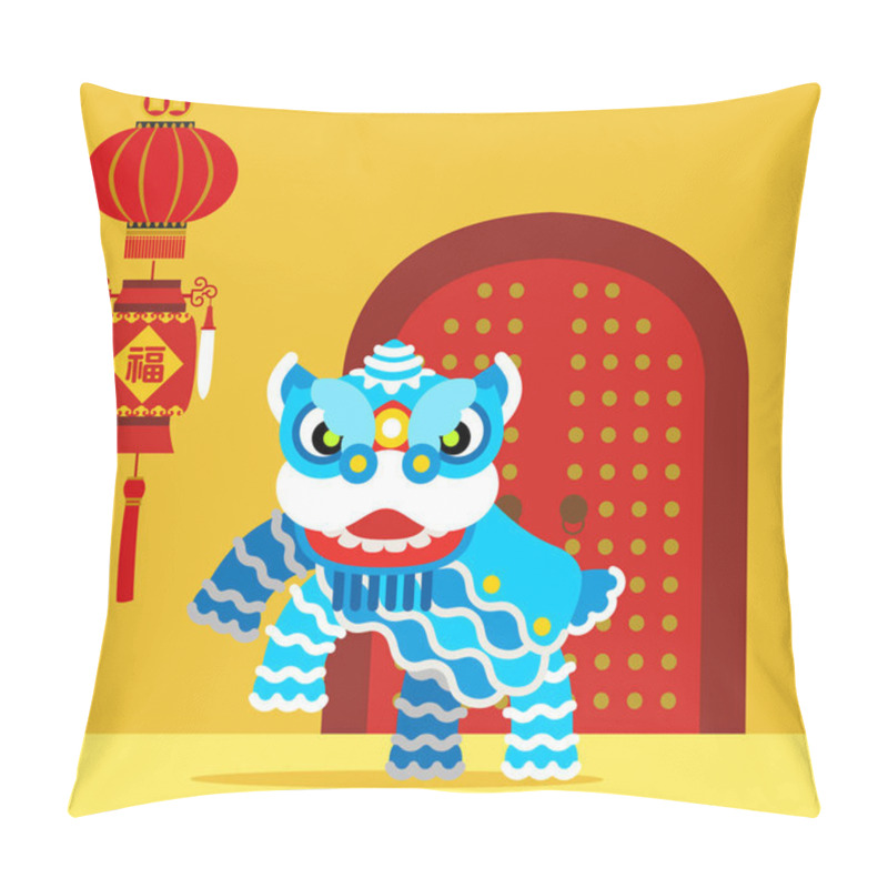 Personality  Cartoon Chinese Dragon Pillow Covers