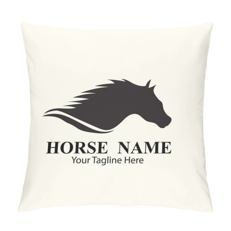 Personality  HORSE LOGO DESIGNS CONCEPT Pillow Covers