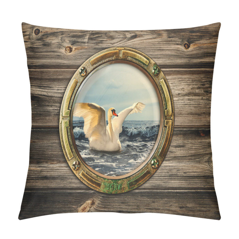 Personality  Porthole Pillow Covers