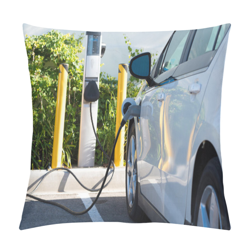 Personality  Electric Car Charging Pillow Covers