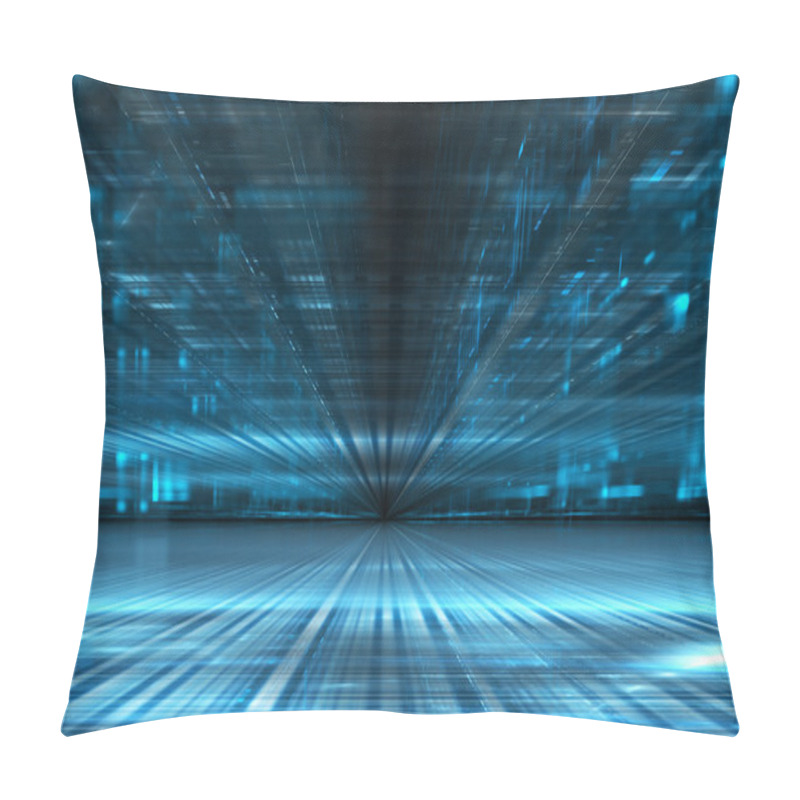 Personality  Abstract Futuristic Background Pillow Covers